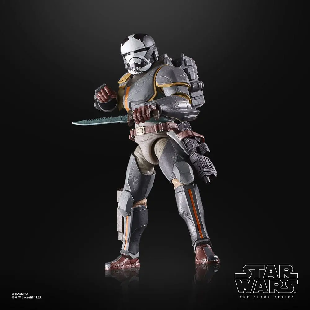 Star Wars: The Bad Batch Black Series Wrecker (Mercenary Gear) akciófigura 15 cm termékfotó