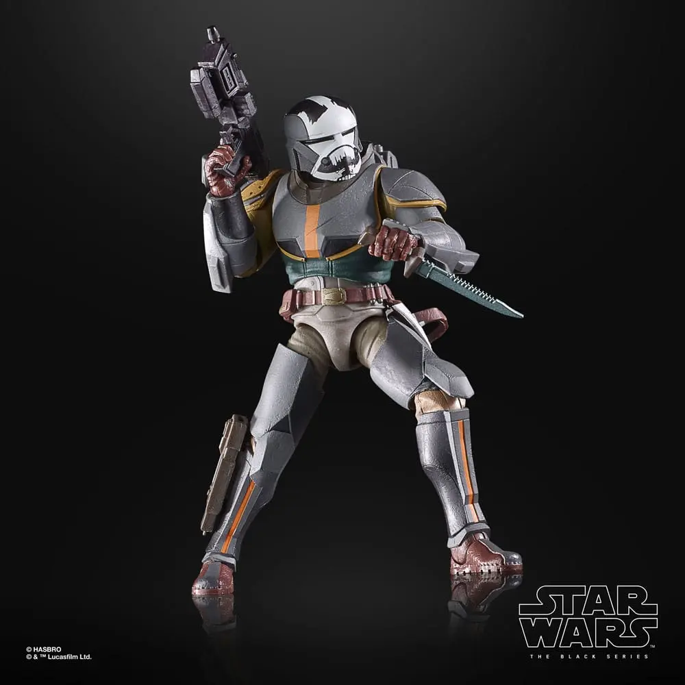 Star Wars: The Bad Batch Black Series Wrecker (Mercenary Gear) akciófigura 15 cm termékfotó