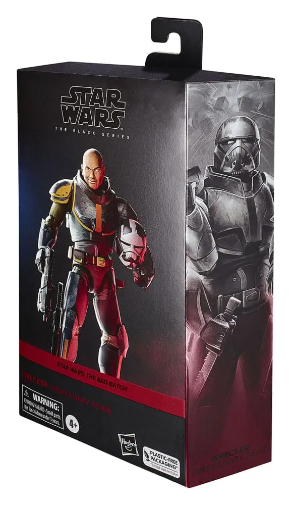 Star Wars: The Bad Batch Black Series Wrecker (Mercenary Gear) akciófigura 15 cm termékfotó