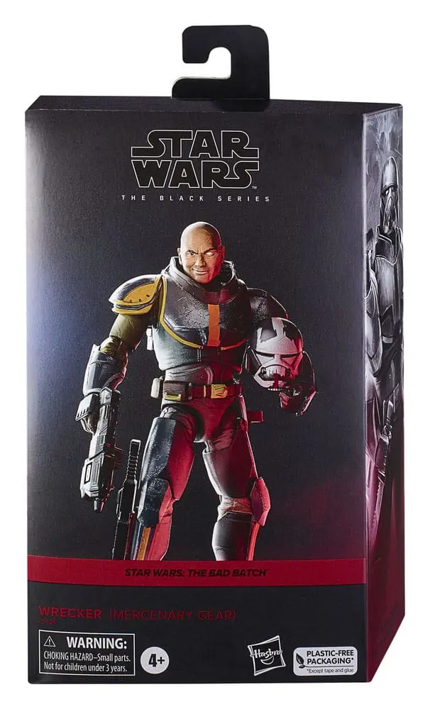 Star Wars: The Bad Batch Black Series Wrecker (Mercenary Gear) akciófigura 15 cm termékfotó