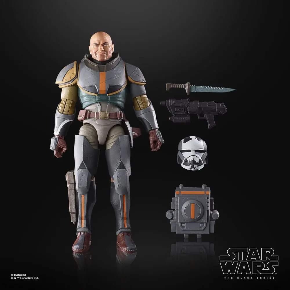 Star Wars: The Bad Batch Black Series Wrecker (Mercenary Gear) akciófigura 15 cm termékfotó