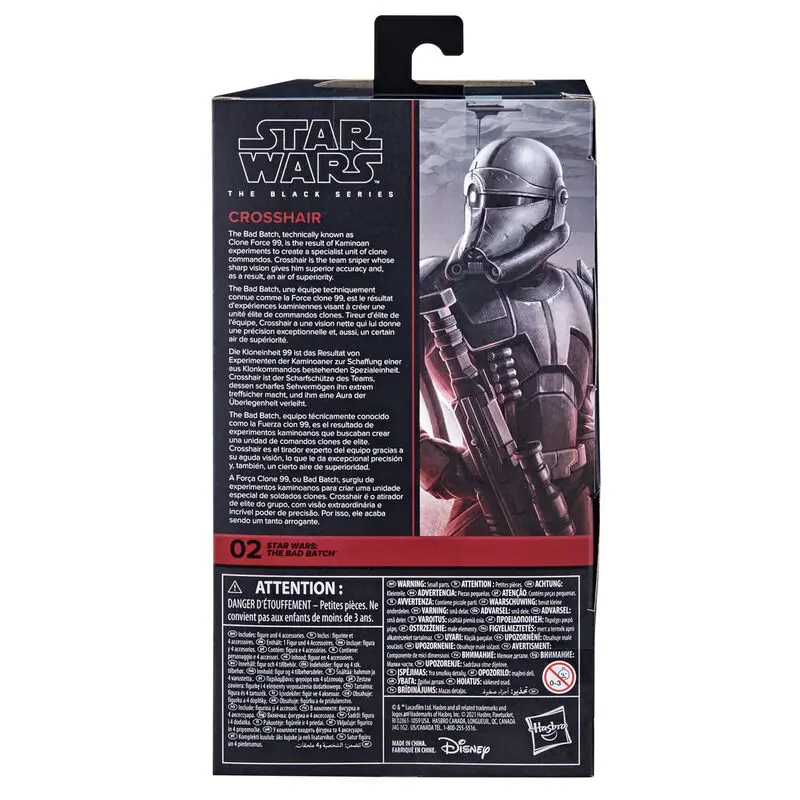 Star Wars The Bad Batch Crosshair figura 15cm termékfotó