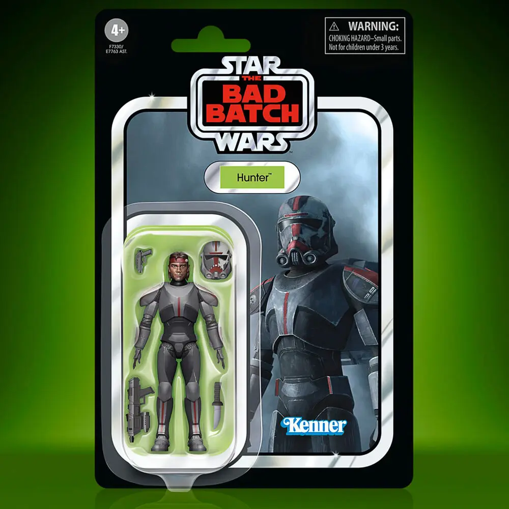 Star Wars The Bad Batch Hunter figura 9cm termékfotó