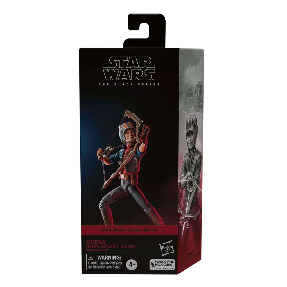 Star Wars The Bad Batch Omega Mercenary Gear figura 15cm termékfotó