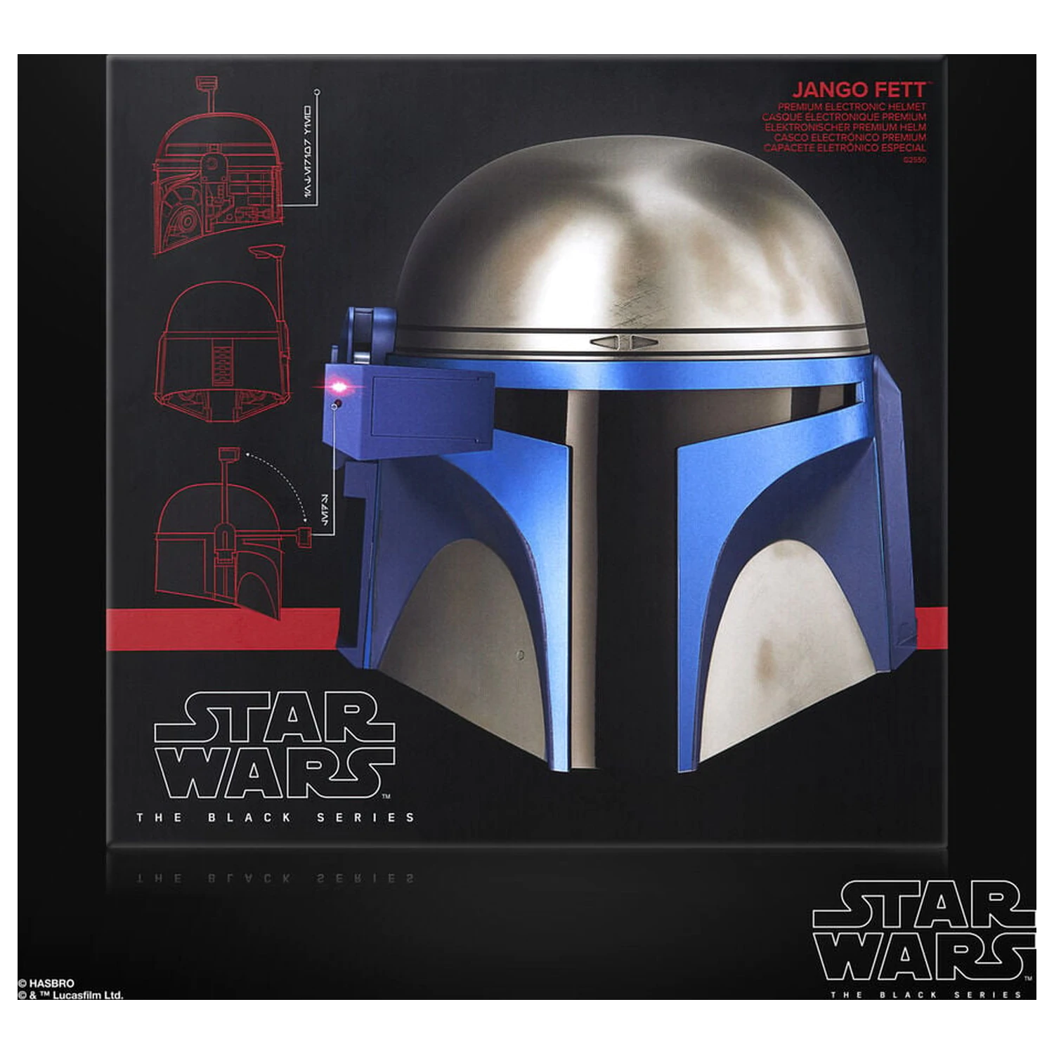 Star Wars The Black Series elektromos sisak termékfotó