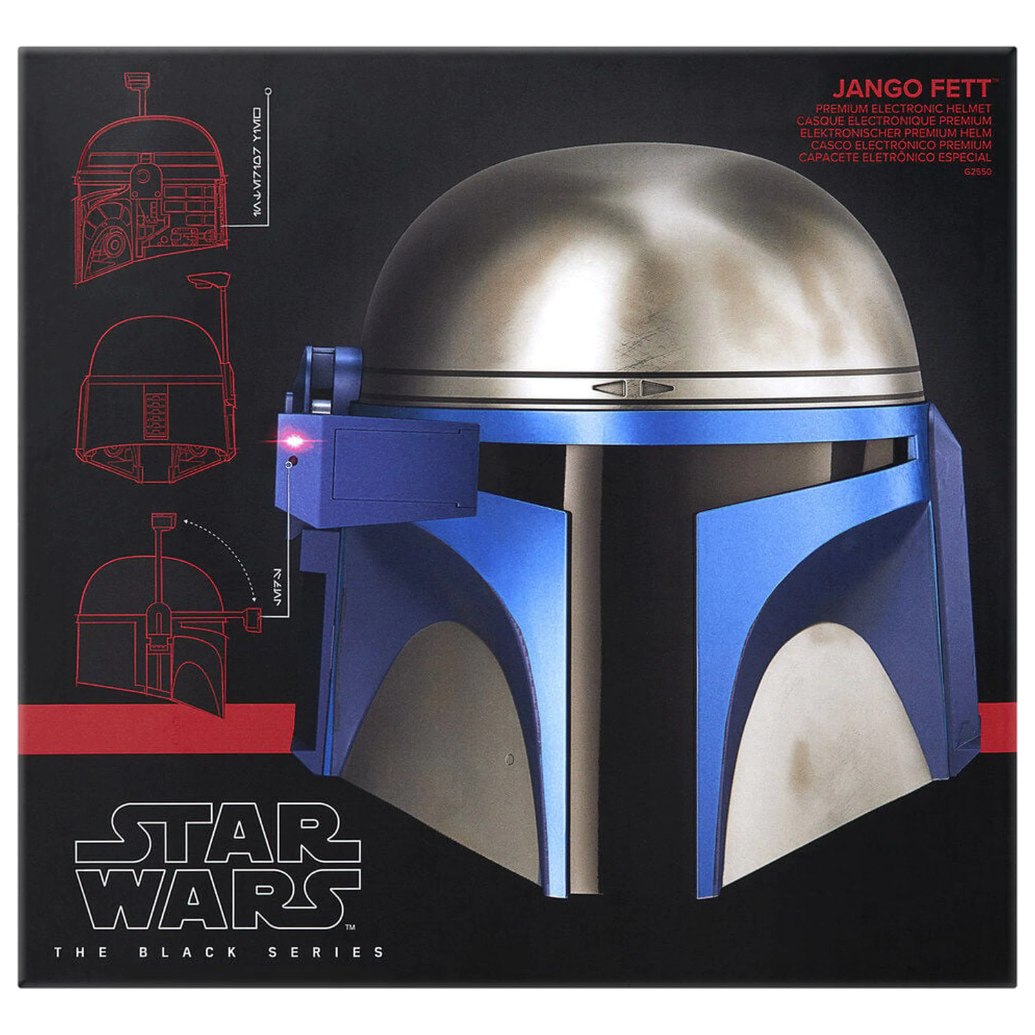 Star Wars The Black Series elektromos sisak termékfotó