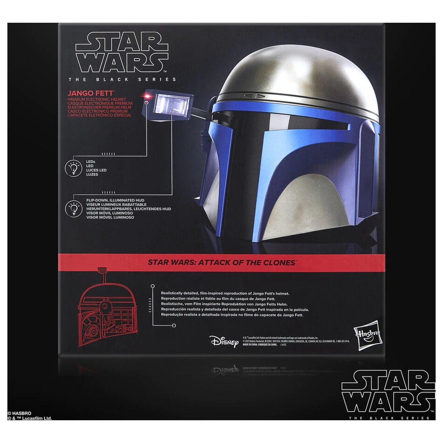 Star Wars The Black Series elektromos sisak termékfotó