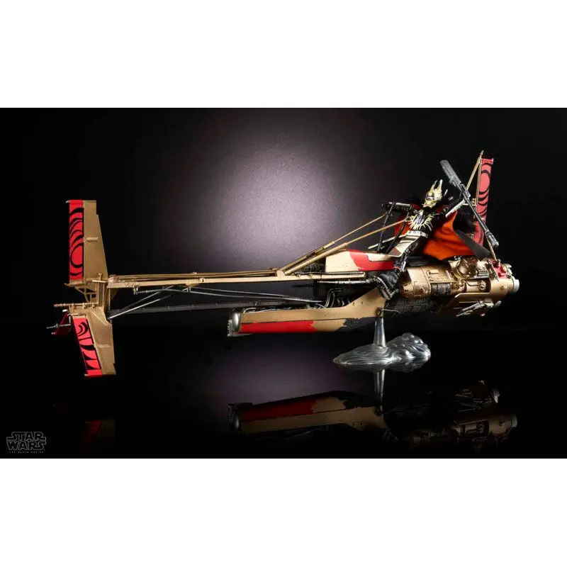Star Wars The Black Series Enfys Nest with Swoop Bike figura 15cm termékfotó