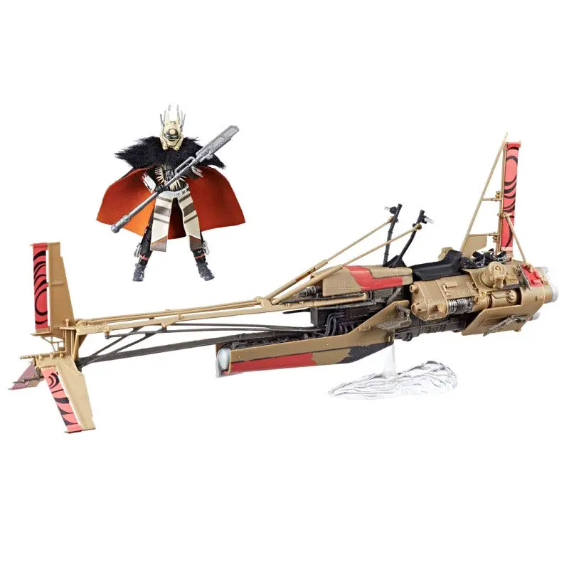 Star Wars The Black Series Enfys Nest with Swoop Bike figura 15cm termékfotó