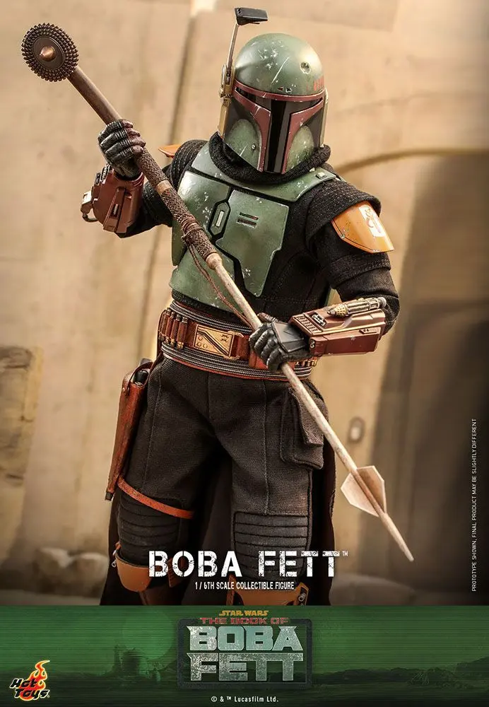 Star Wars: The Book of Boba Fett 1/6 Boba Fett akciófigura 30 cm termékfotó
