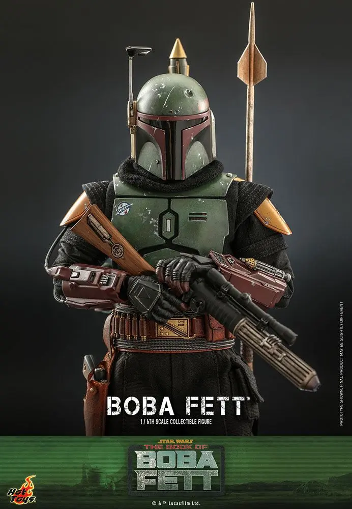 Star Wars: The Book of Boba Fett 1/6 Boba Fett akciófigura 30 cm termékfotó