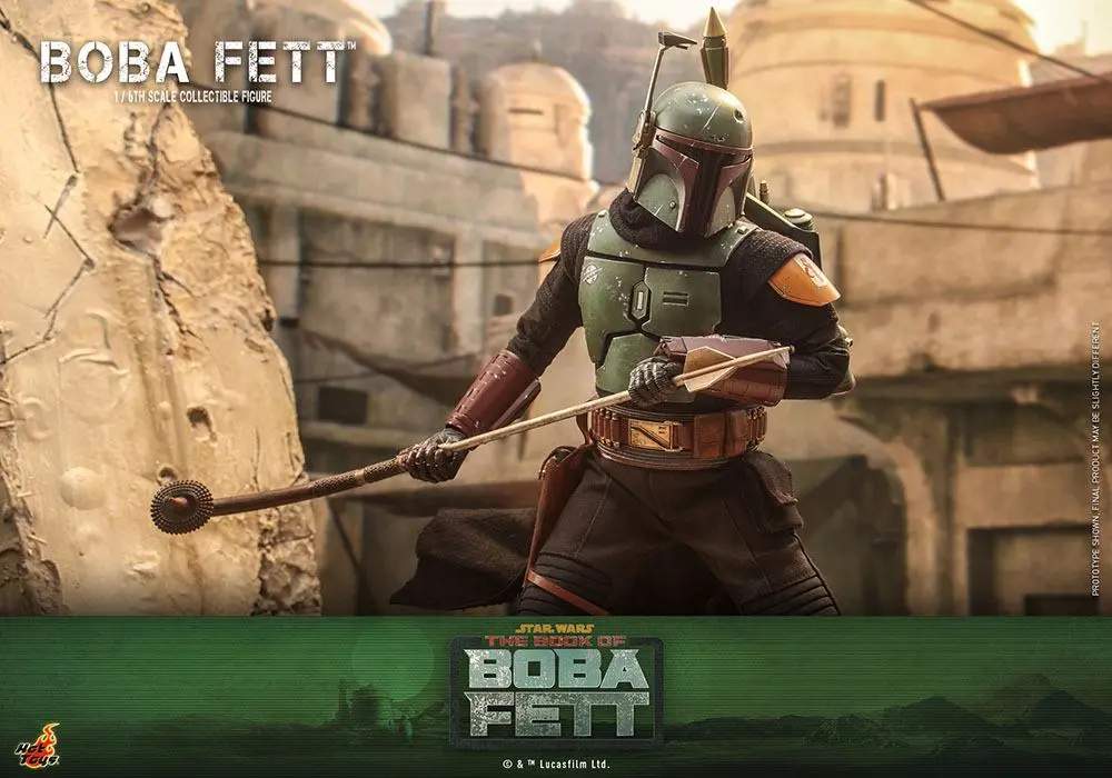 Star Wars: The Book of Boba Fett 1/6 Boba Fett akciófigura 30 cm termékfotó