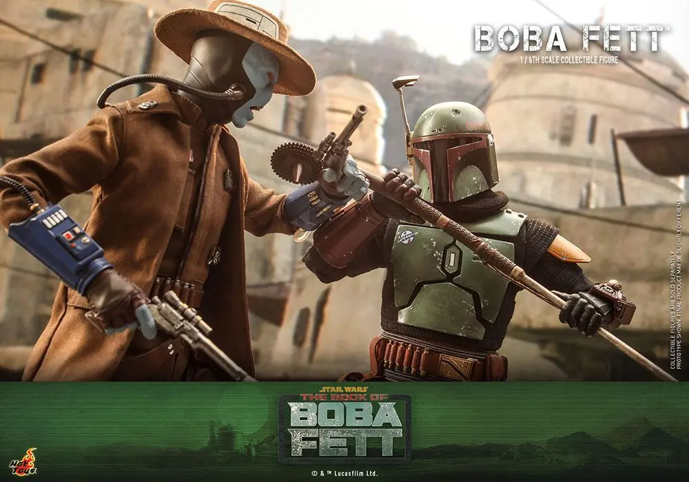Star Wars: The Book of Boba Fett 1/6 Boba Fett akciófigura 30 cm termékfotó