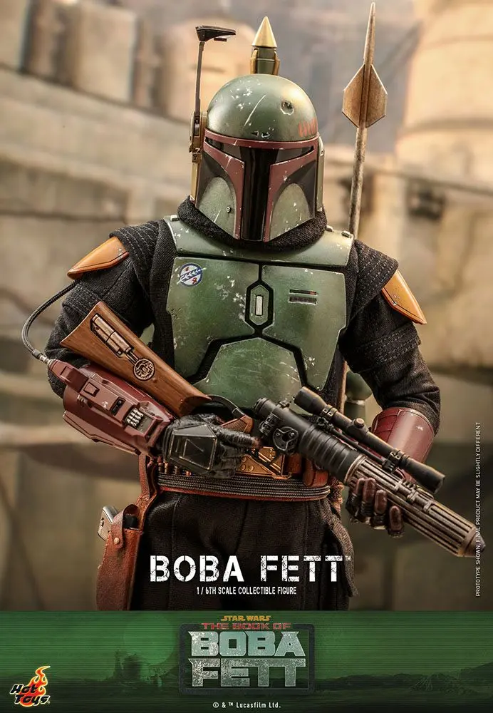 Star Wars: The Book of Boba Fett 1/6 Boba Fett akciófigura 30 cm termékfotó