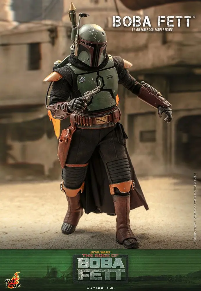 Star Wars: The Book of Boba Fett 1/6 Boba Fett akciófigura 30 cm termékfotó
