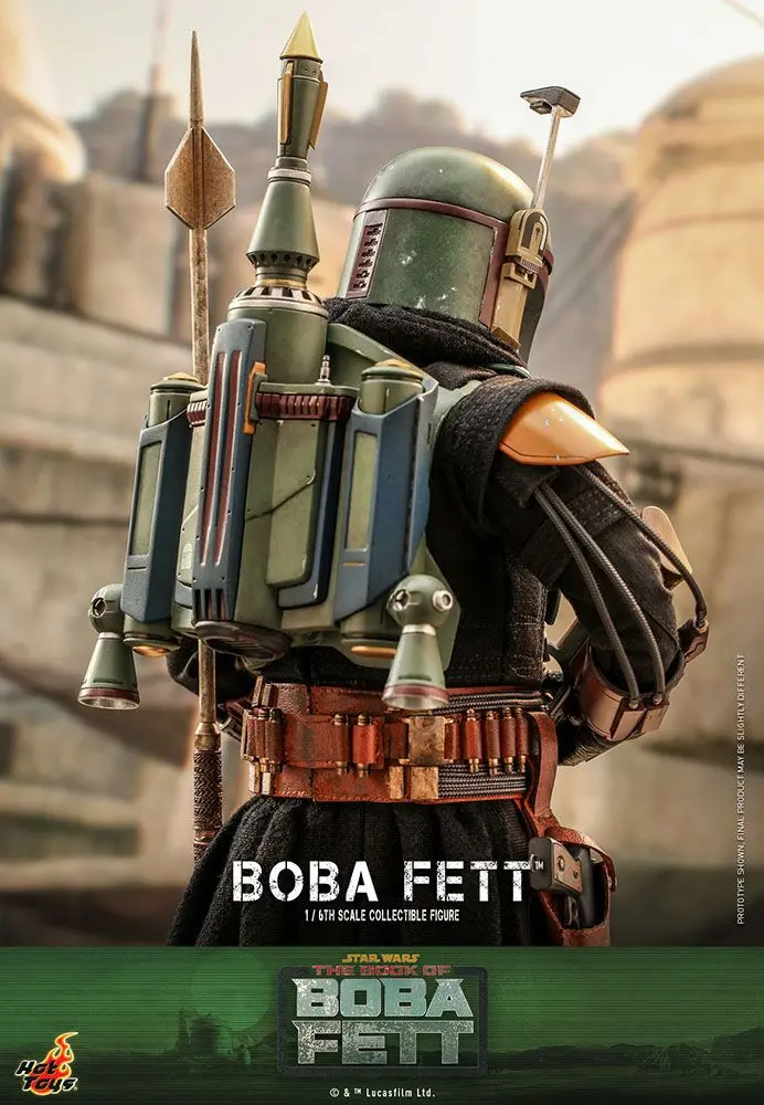 Star Wars: The Book of Boba Fett 1/6 Boba Fett akciófigura 30 cm termékfotó