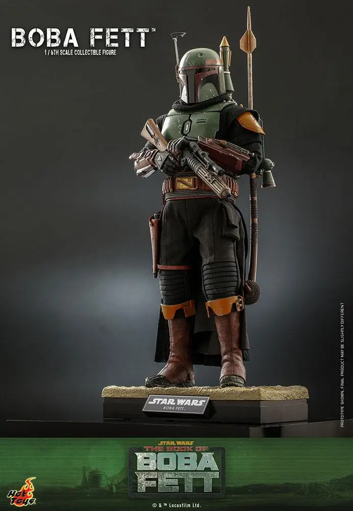 Star Wars: The Book of Boba Fett 1/6 Boba Fett akciófigura 30 cm termékfotó