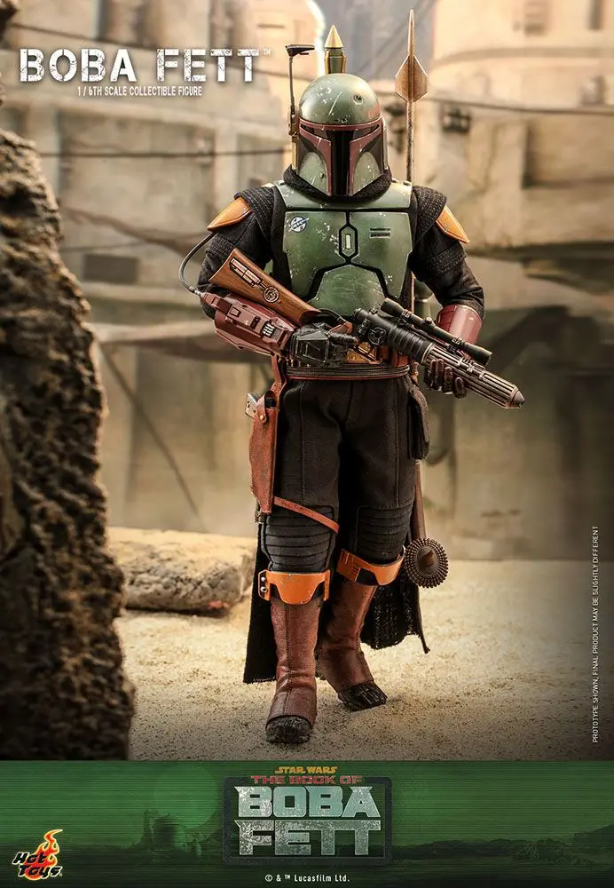 Star Wars: The Book of Boba Fett 1/6 Boba Fett akciófigura 30 cm termékfotó