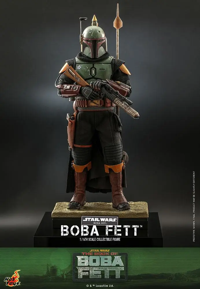 Star Wars: The Book of Boba Fett 1/6 Boba Fett akciófigura 30 cm termékfotó