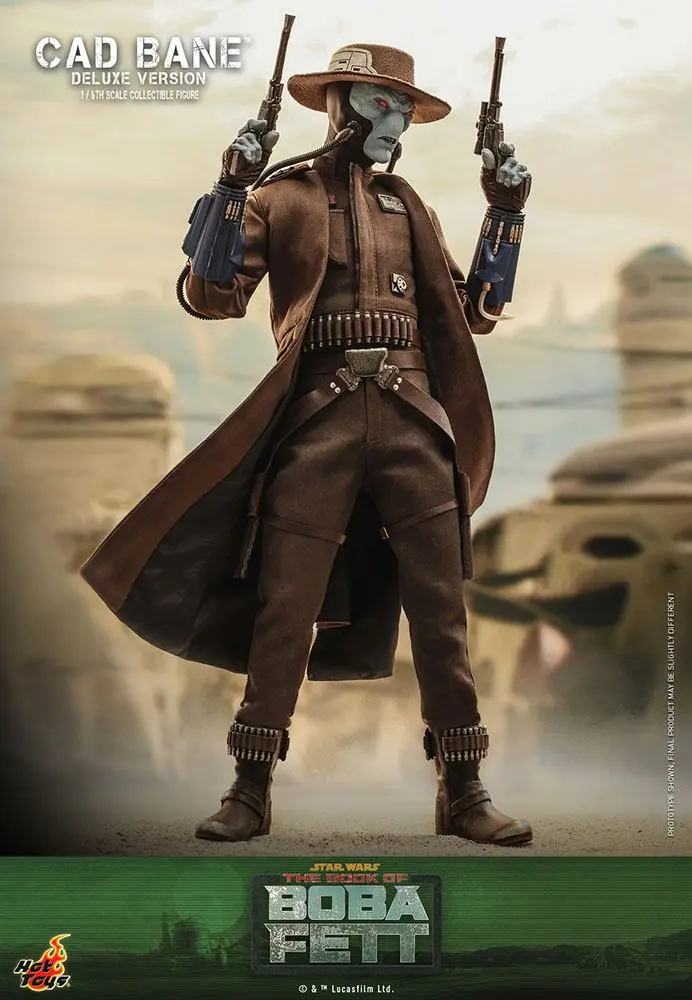 Star Wars: The Book of Boba Fett 1/6 Cad Bane (Deluxe Version) akciófigura 34 cm termékfotó