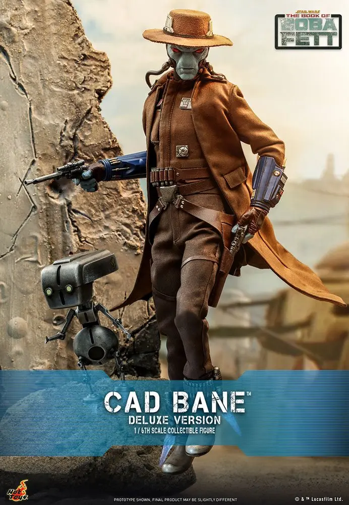 Star Wars: The Book of Boba Fett 1/6 Cad Bane (Deluxe Version) akciófigura 34 cm termékfotó