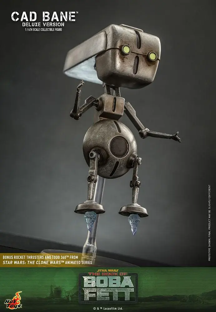 Star Wars: The Book of Boba Fett 1/6 Cad Bane (Deluxe Version) akciófigura 34 cm termékfotó