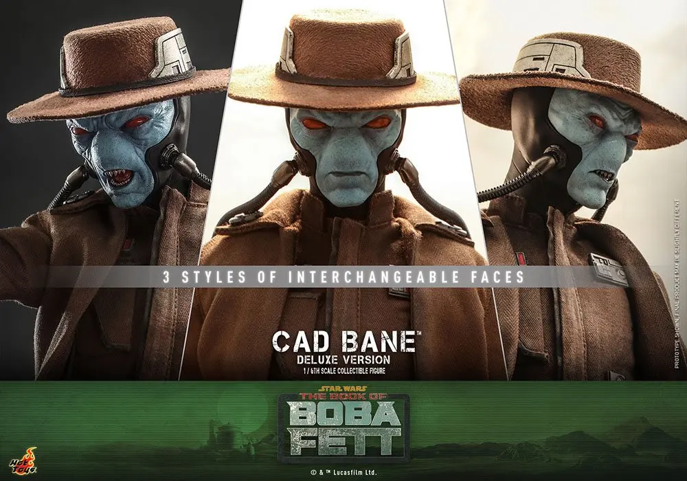 Star Wars: The Book of Boba Fett 1/6 Cad Bane (Deluxe Version) akciófigura 34 cm termékfotó