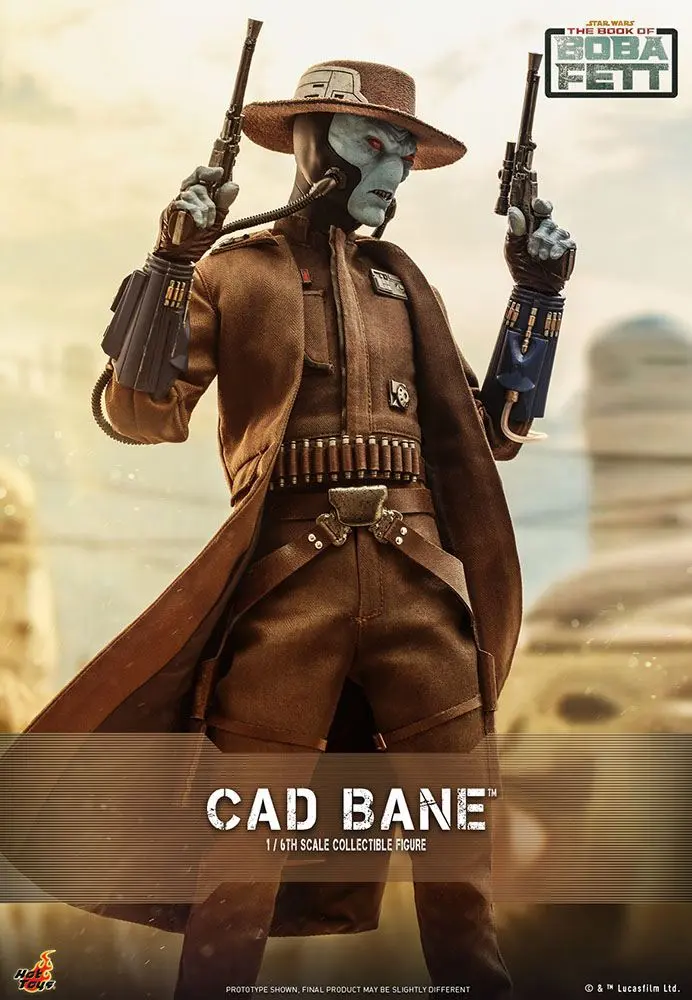 Star Wars: The Book of Boba Fett 1/6 Cad Bane (Deluxe Version) akciófigura 34 cm termékfotó