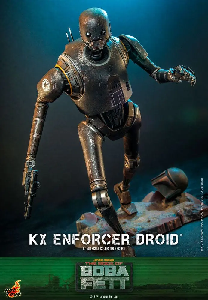 Star Wars: The Book of Boba Fett Action Figure 1/6 KX Enforcer Droid 36 cm termékfotó