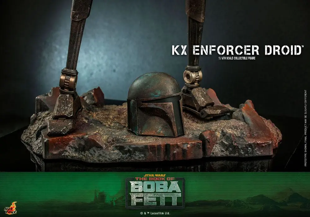 Star Wars: The Book of Boba Fett Action Figure 1/6 KX Enforcer Droid 36 cm termékfotó