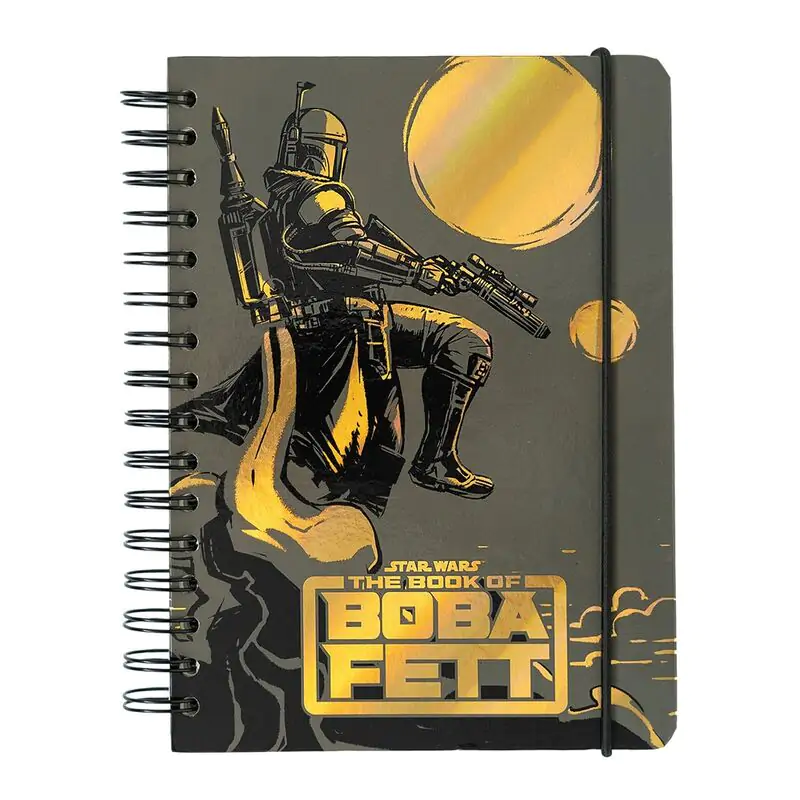 Star Wars The Book of Boba Fett A5 jegyzetfüzet termékfotó