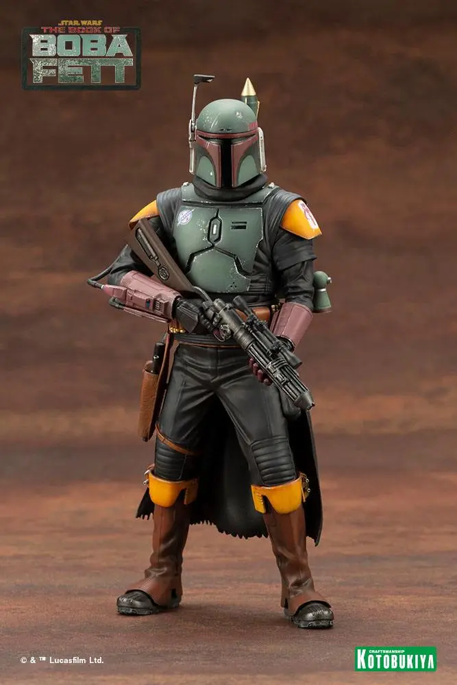 Star Wars: The Book of Boba Fett ARTFX+ PVC Statue 1/10 Boba Fett 18 cm termékfotó