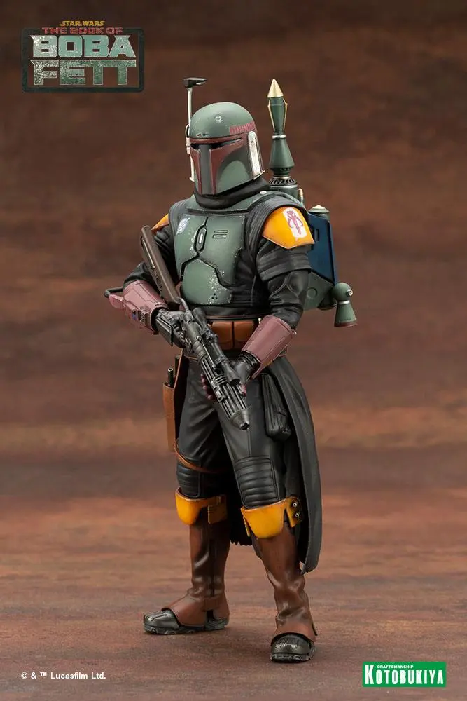 Star Wars: The Book of Boba Fett ARTFX+ PVC Statue 1/10 Boba Fett 18 cm termékfotó