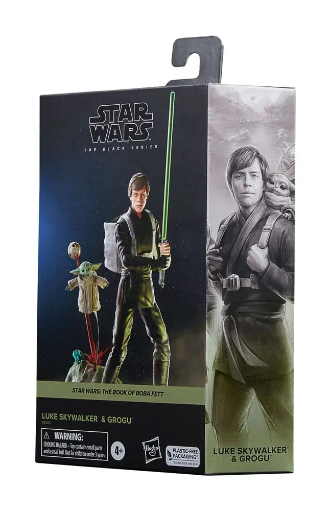 Star Wars: The Book of Boba Fett Black Series Action Figure 2-Pack Luke Skywalker & Grogu 15 cm termékfotó