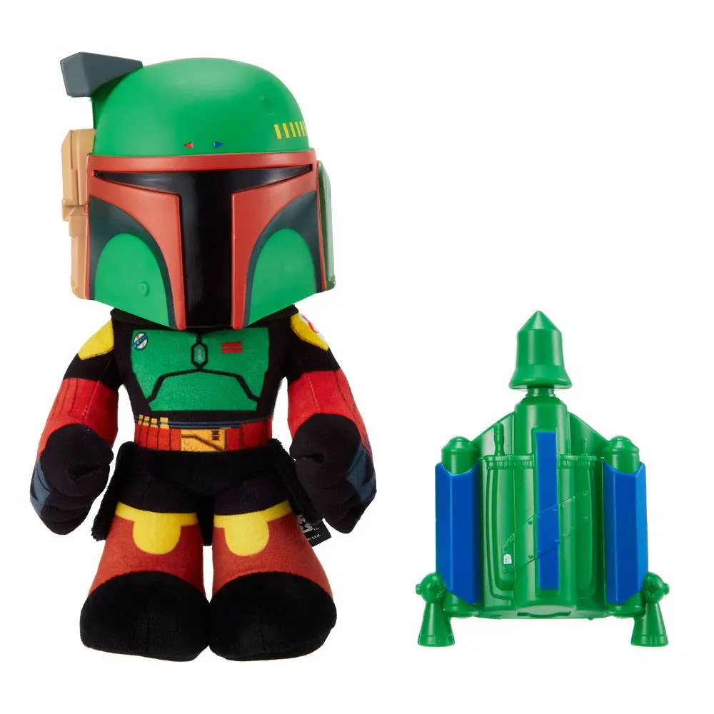 Star Wars: The Book of Boba Fett Boba Fett beszélő plüss figura 30 cm termékfotó