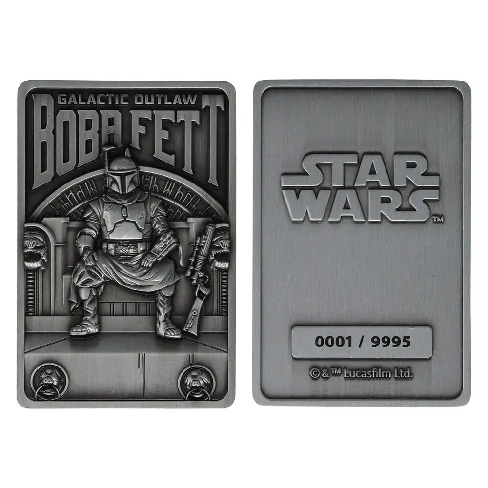 Star Wars The Book of Boba Fett Iconic Scene Collection  Limitált kiadás Ingot termékfotó
