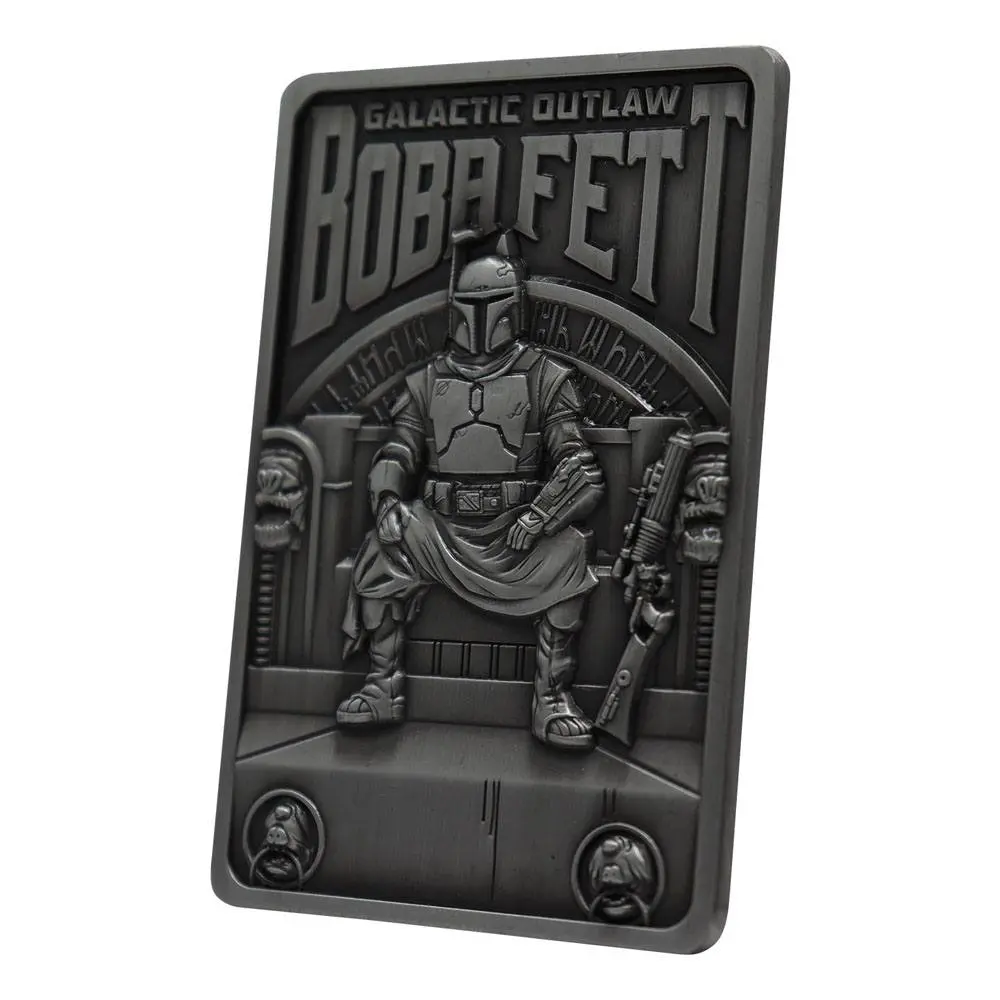 Star Wars The Book of Boba Fett Iconic Scene Collection  Limitált kiadás Ingot termékfotó