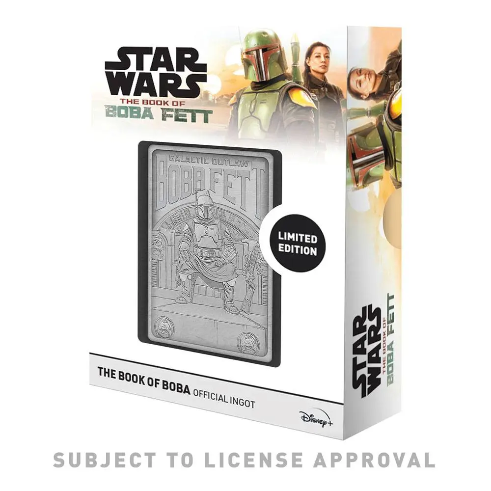 Star Wars The Book of Boba Fett Iconic Scene Collection  Limitált kiadás Ingot termékfotó