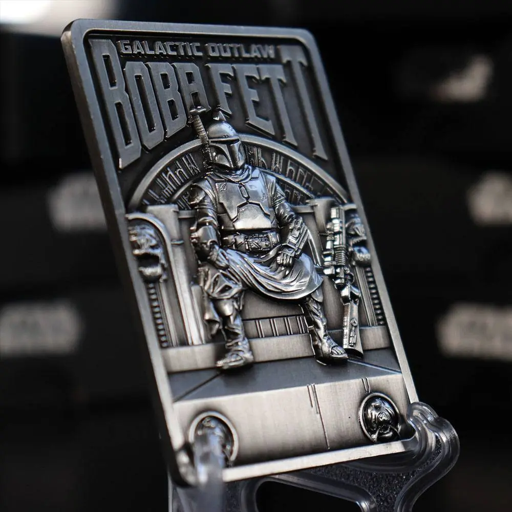Star Wars The Book of Boba Fett Iconic Scene Collection  Limitált kiadás Ingot termékfotó