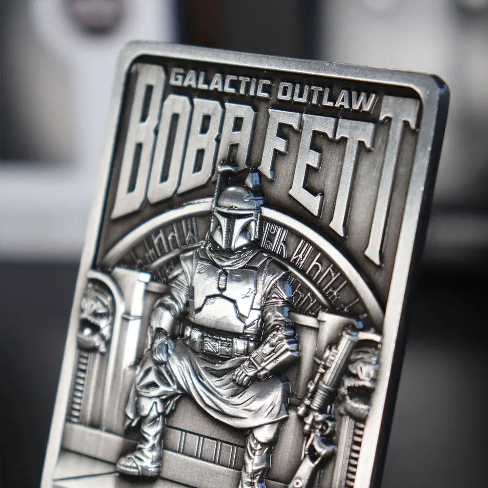 Star Wars The Book of Boba Fett Iconic Scene Collection  Limitált kiadás Ingot termékfotó