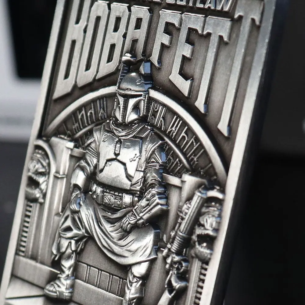 Star Wars The Book of Boba Fett Iconic Scene Collection  Limitált kiadás Ingot termékfotó