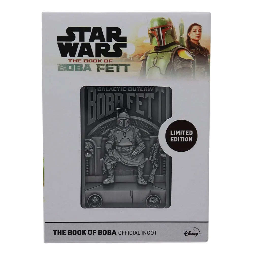 Star Wars The Book of Boba Fett Iconic Scene Collection  Limitált kiadás Ingot termékfotó