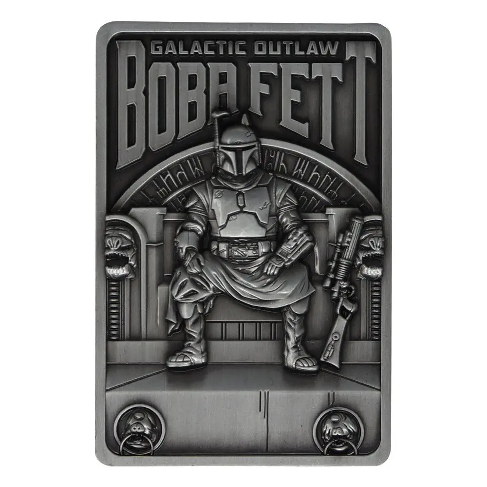 Star Wars The Book of Boba Fett Iconic Scene Collection  Limitált kiadás Ingot termékfotó