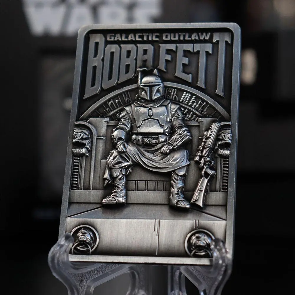 Star Wars The Book of Boba Fett Iconic Scene Collection  Limitált kiadás Ingot termékfotó