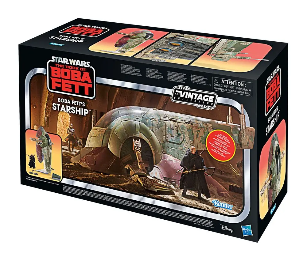 Star Wars: The Book of Boba Fett The Vintage Collection Vehicle Boba Fett's Starship termékfotó