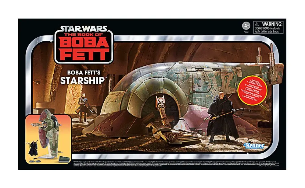 Star Wars: The Book of Boba Fett The Vintage Collection Vehicle Boba Fett's Starship termékfotó