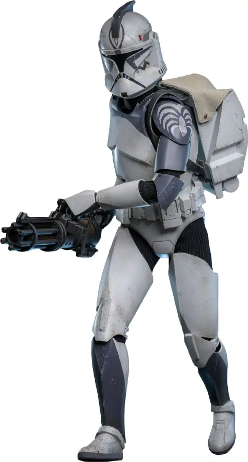 Star Wars The Clone Wars 1/6 104th Battalion Wolfpack Clone Trooper Deluxe Version akciófigura 30 cm termékfotó