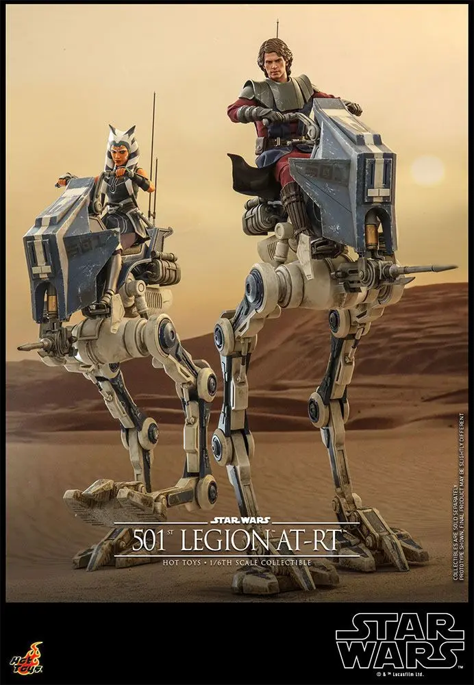 Star Wars The Clone Wars 1/6 501st Legion AT-RT akciófigura 64 cm termékfotó