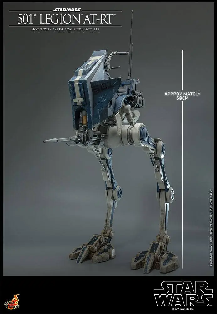 Star Wars The Clone Wars 1/6 501st Legion AT-RT akciófigura 64 cm termékfotó