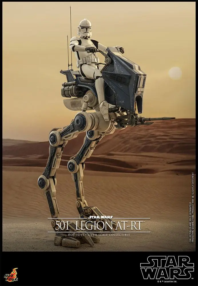 Star Wars The Clone Wars 1/6 501st Legion AT-RT akciófigura 64 cm termékfotó